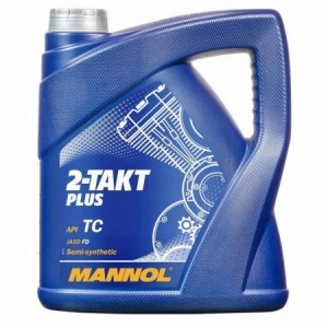 Mannol 2-Takt plus Полусинтетическое масло для 2Т двигателей для мототехники