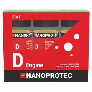 Nanoprotec D Engine Set 3 in 1 Дизель присадка в моторное масло